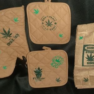 4pc Organic Chronic Lady Kitchen Set